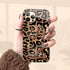 Wild Metallic Leopard 3D Initials iPhone Case